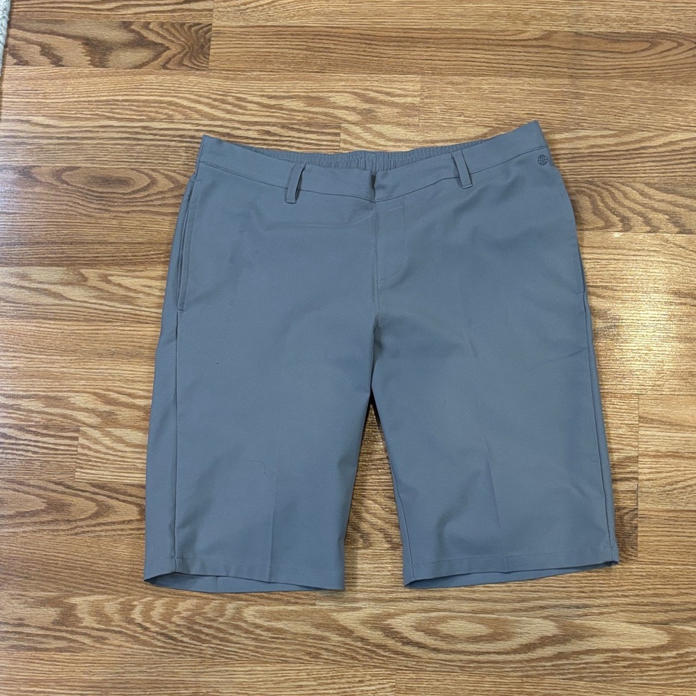 Boys Adidas Performance Golf Shorts - Slate Gray
